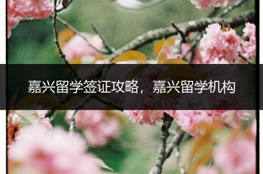嘉兴留学签证攻略，嘉兴留学机构