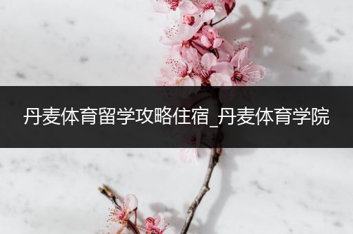 丹麦体育留学攻略住宿_丹麦体育学院