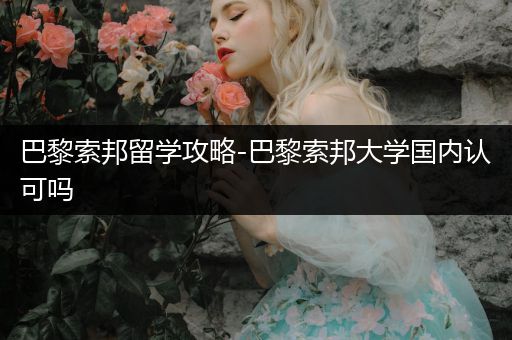 巴黎索邦留学攻略-巴黎索邦大学国内认可吗