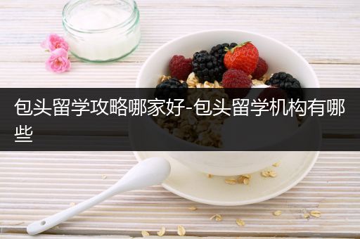 包头留学攻略哪家好-包头留学机构有哪些