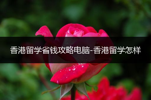 香港留学省钱攻略电脑-香港留学怎样