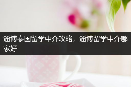 淄博泰国留学中介攻略，淄博留学中介哪家好