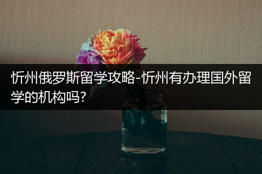 忻州俄罗斯留学攻略-忻州有办理国外留学的机构吗?