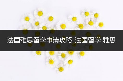 法国雅思留学申请攻略_法国留学 雅思