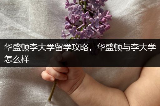 华盛顿李大学留学攻略，华盛顿与李大学怎么样