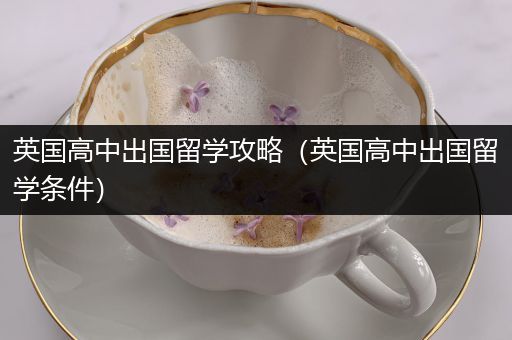 英国高中出国留学攻略（英国高中出国留学条件）