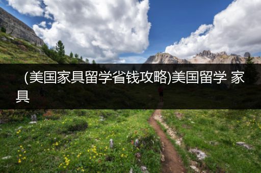 （美国家具留学省钱攻略)美国留学 家具