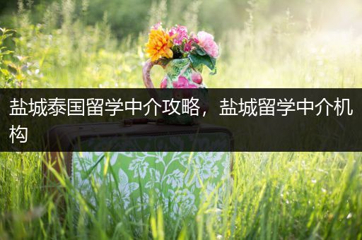 盐城泰国留学中介攻略，盐城留学中介机构
