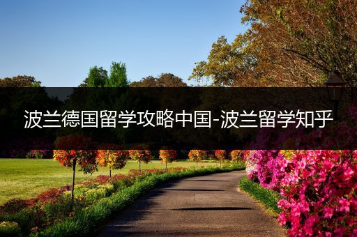 波兰德国留学攻略中国-波兰留学知乎