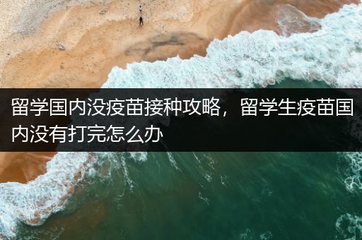 留学国内没疫苗接种攻略，留学生疫苗国内没有打完怎么办