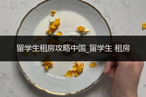 留学生租房攻略中国_留学生 租房