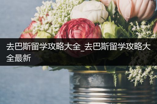 去巴斯留学攻略大全_去巴斯留学攻略大全最新