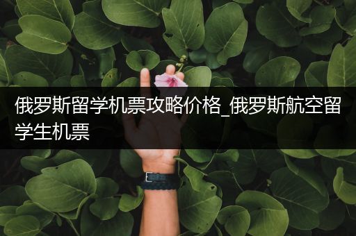 俄罗斯留学机票攻略价格_俄罗斯航空留学生机票