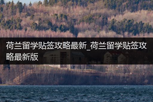 荷兰留学贴签攻略最新_荷兰留学贴签攻略最新版