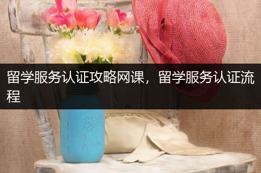 留学服务认证攻略网课，留学服务认证流程