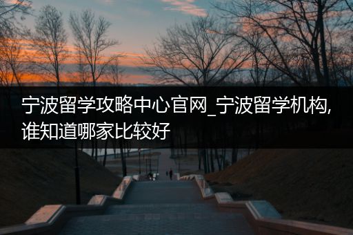 宁波留学攻略中心官网_宁波留学机构,谁知道哪家比较好