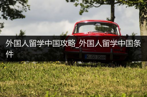 外国人留学中国攻略_外国人留学中国条件
