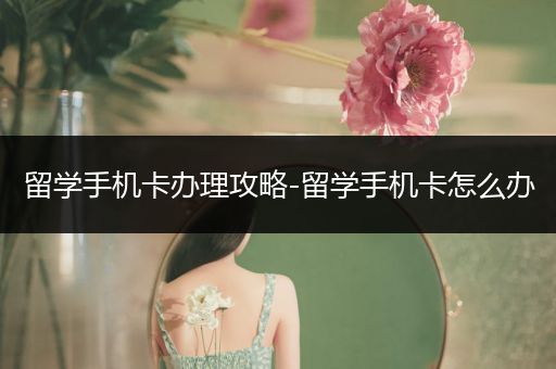 留学手机卡办理攻略-留学手机卡怎么办