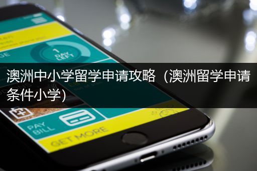 澳洲中小学留学申请攻略（澳洲留学申请条件小学）