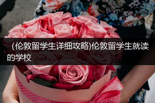 （伦敦留学生详细攻略)伦敦留学生就读的学校
