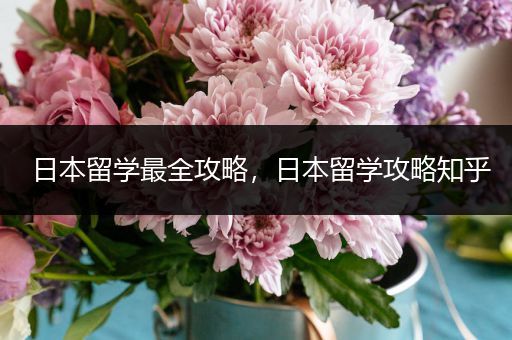 日本留学最全攻略，日本留学攻略知乎