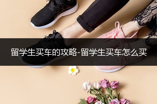 留学生买车的攻略-留学生买车怎么买