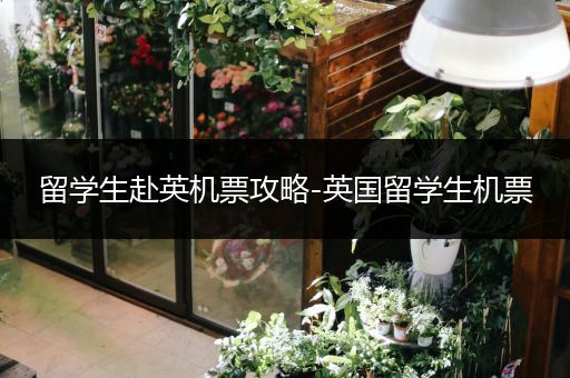 留学生赴英机票攻略-英国留学生机票