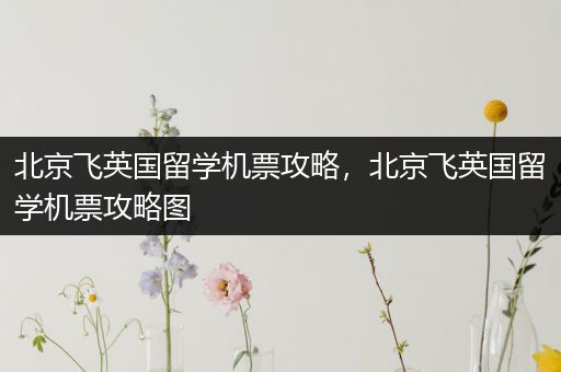 北京飞英国留学机票攻略，北京飞英国留学机票攻略图
