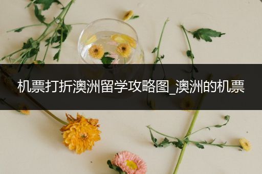 机票打折澳洲留学攻略图_澳洲的机票