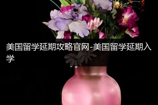 美国留学延期攻略官网-美国留学延期入学