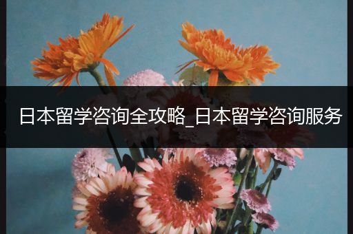 日本留学咨询全攻略_日本留学咨询服务