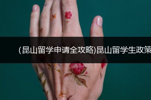 （昆山留学申请全攻略)昆山留学生政策