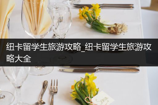 纽卡留学生旅游攻略_纽卡留学生旅游攻略大全