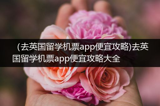 （去英国留学机票app便宜攻略)去英国留学机票app便宜攻略大全
