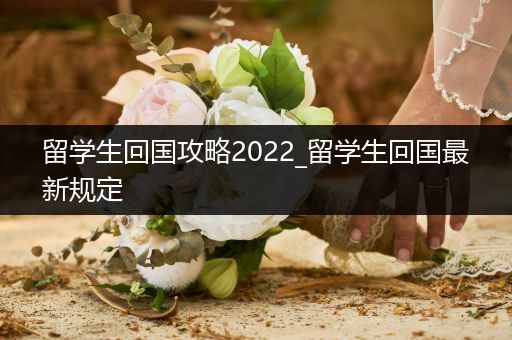留学生回国攻略2022_留学生回国最新规定