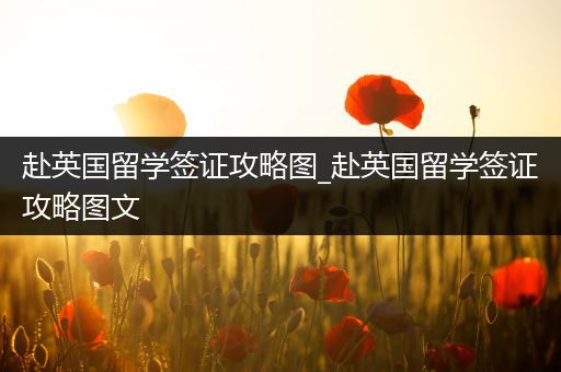 赴英国留学签证攻略图_赴英国留学签证攻略图文