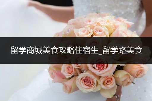 留学商城美食攻略住宿生_留学路美食