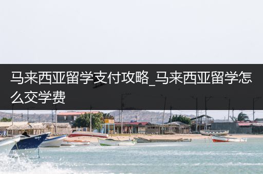 马来西亚留学支付攻略_马来西亚留学怎么交学费