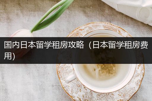 国内日本留学租房攻略（日本留学租房费用）