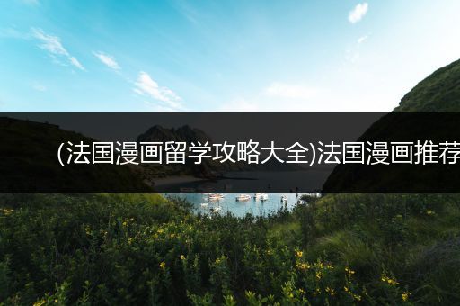 （法国漫画留学攻略大全)法国漫画推荐