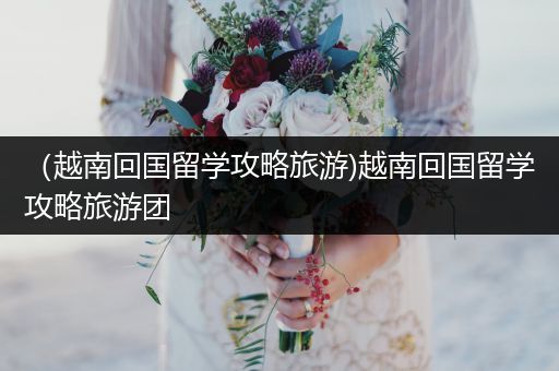 （越南回国留学攻略旅游)越南回国留学攻略旅游团