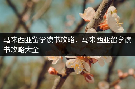 马来西亚留学读书攻略，马来西亚留学读书攻略大全