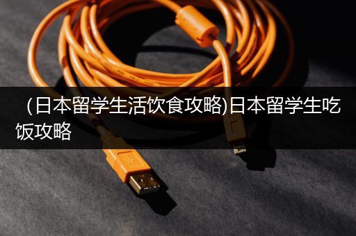 （日本留学生活饮食攻略)日本留学生吃饭攻略