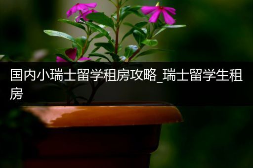 国内小瑞士留学租房攻略_瑞士留学生租房
