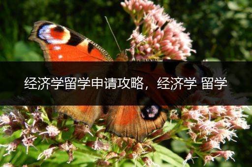 经济学留学申请攻略，经济学 留学