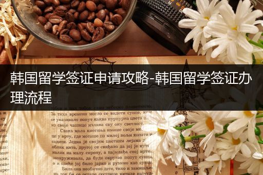 韩国留学签证申请攻略-韩国留学签证办理流程