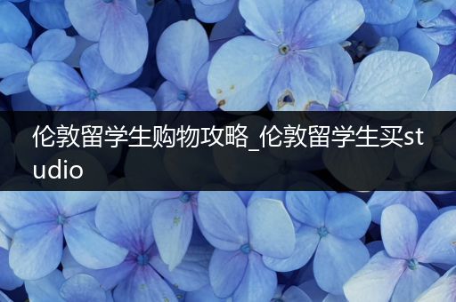 伦敦留学生购物攻略_伦敦留学生买studio